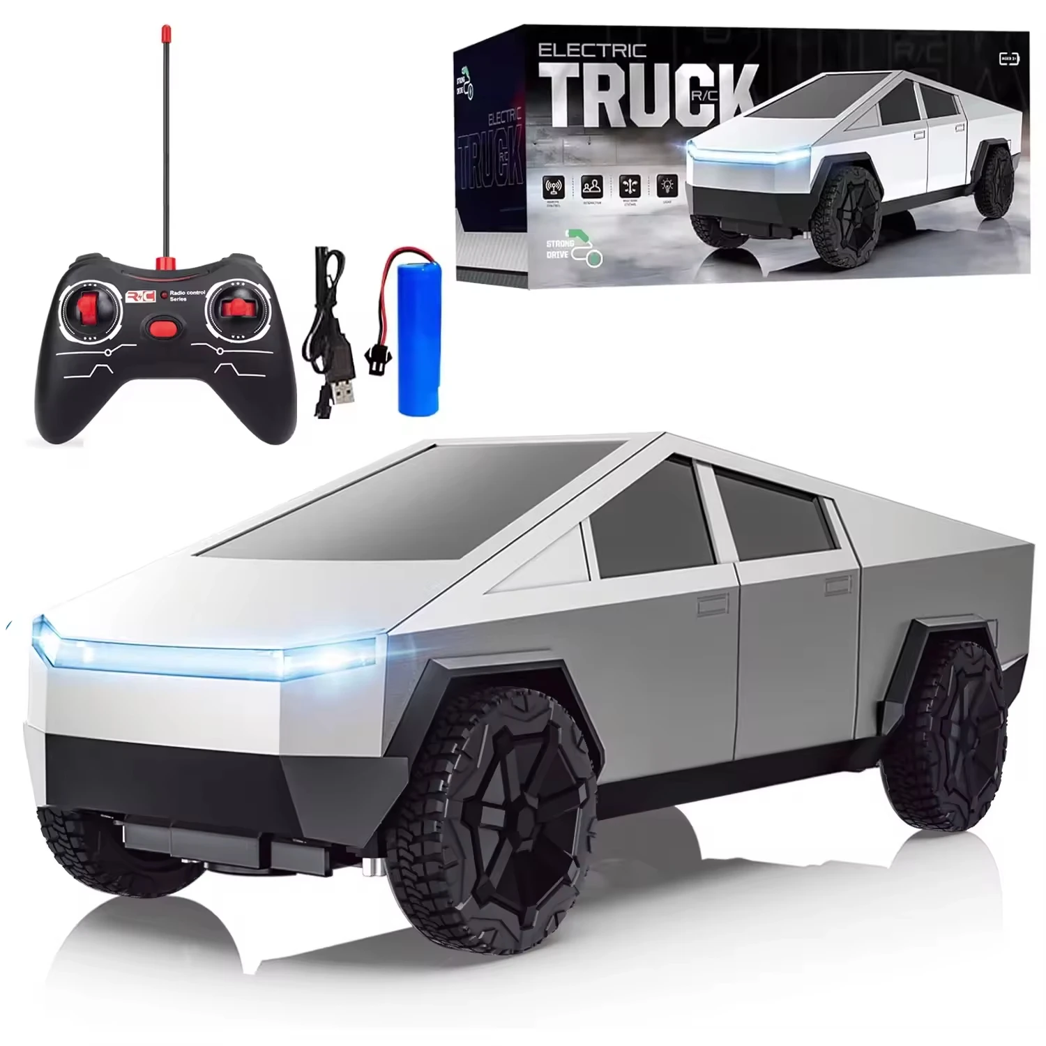 Rc Hobby France - 1:24 RC Cybertruck Pickup 4WD Off-Road