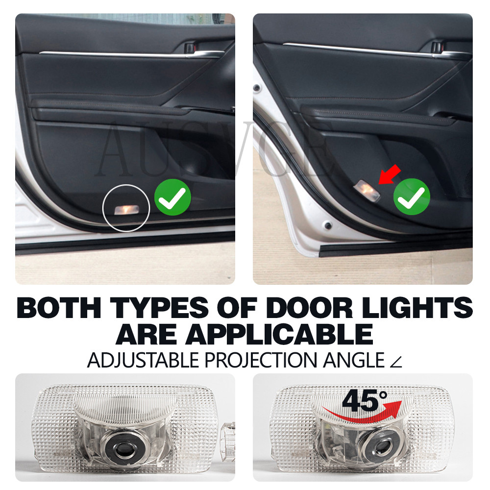 LED Car Door Welcome Ghost Sha - Rc Hobby France recension och pris