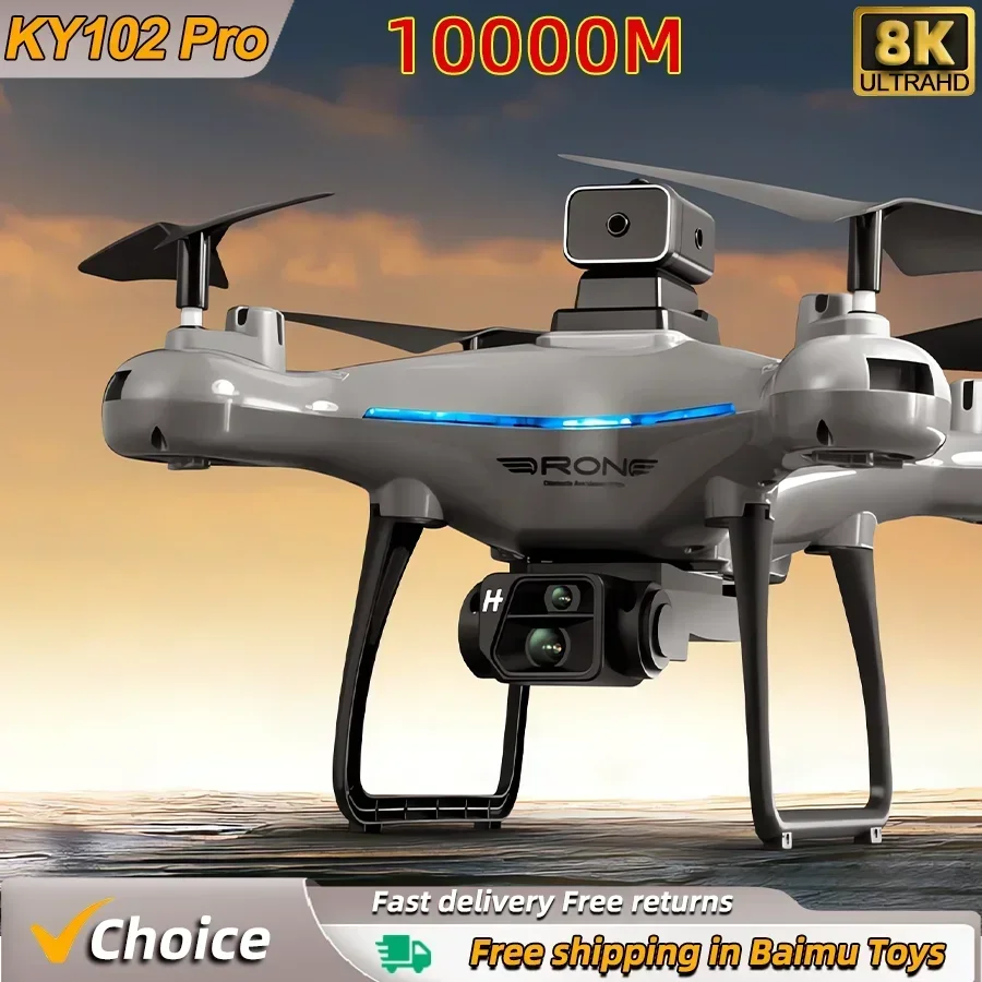 KY102 RC Drone 8K Professional - Rc Hobby Wholesale recension och pris
