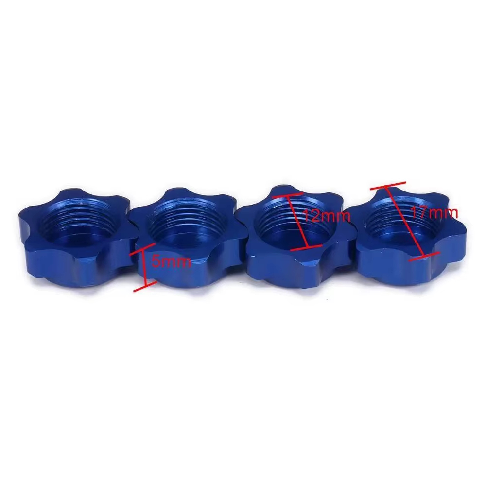 17mm Aluminum Wheel Hub Hex Nu - Rc Hobby Room recension och pris
