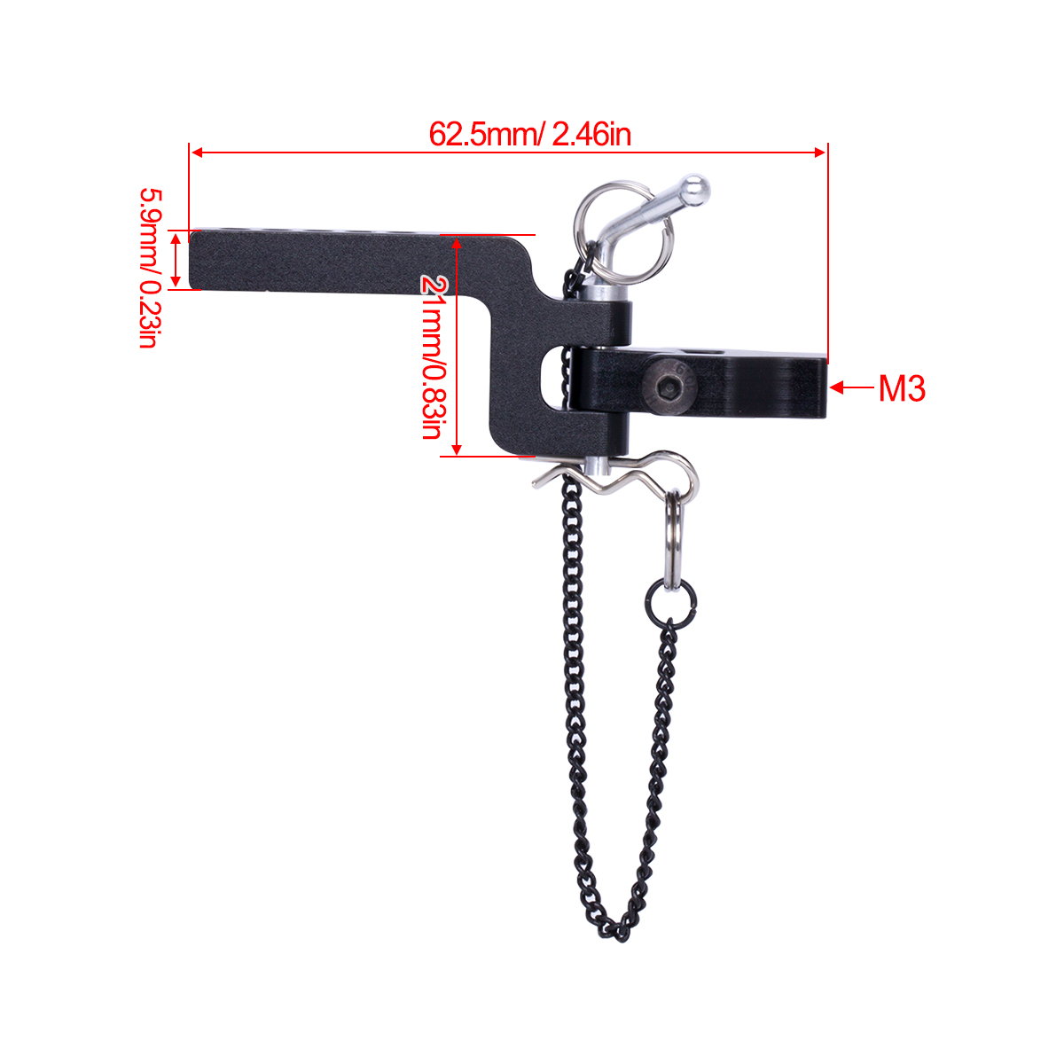 CNC Trailer Hook Rescue Access - Rc Crawler 4X4 recension och pris