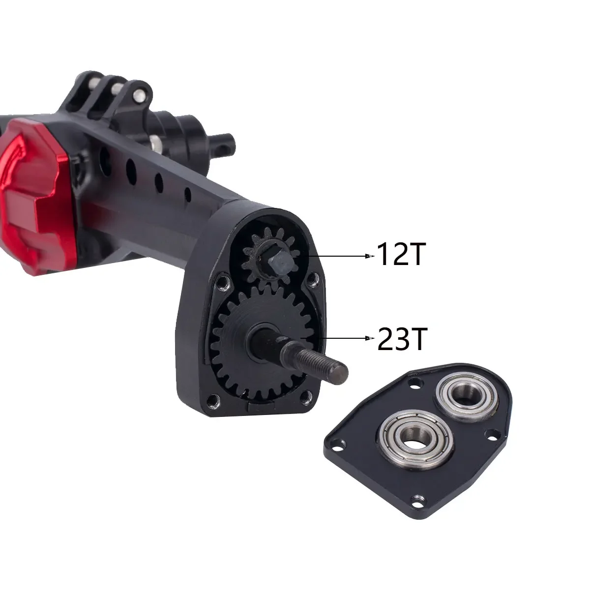CNC Aluminum SCX10 III Front R - Rc Hobby Room recension och pris