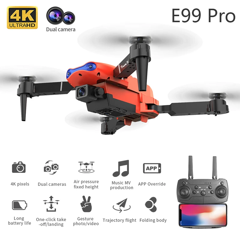 E99Pro Foldable RC Helicopter  - Rc Hobby Wholesale recension och pris