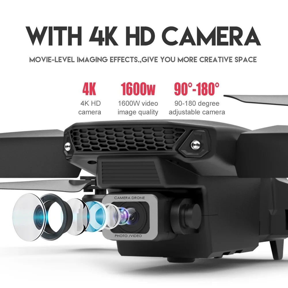 New E88Pro RC Drone 4K Profess - Rc Hobby Wholesale recension och pris