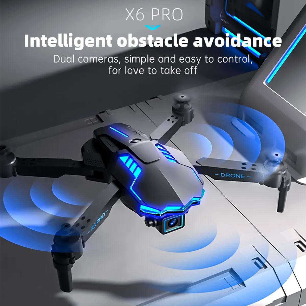 KBDFA X6 PRO Drone With Camera - Rc Hobby Wholesale recension och pris