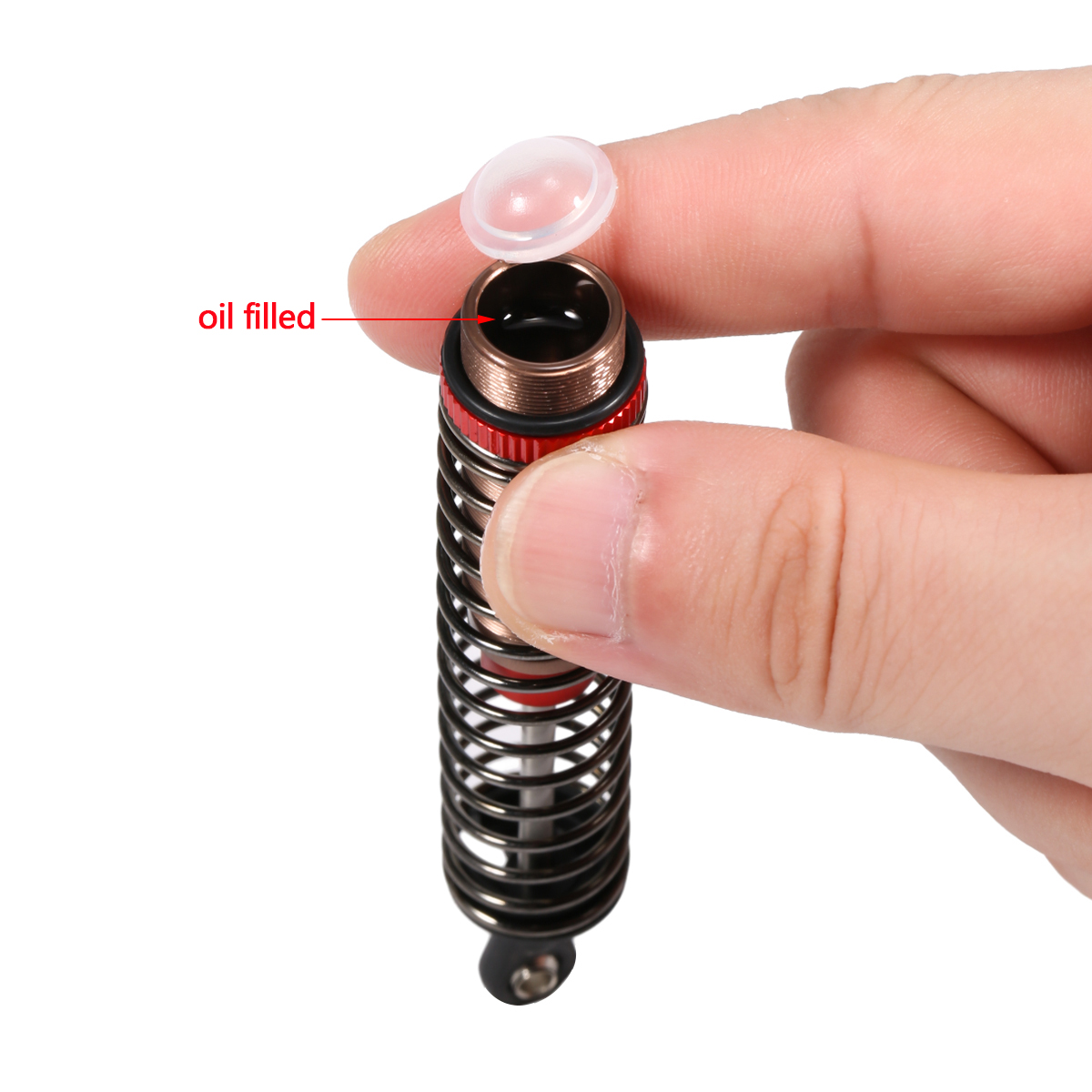 4Pcs Adjustable Oil Filled Sho - Rc Crawler 4X4 recension och pris