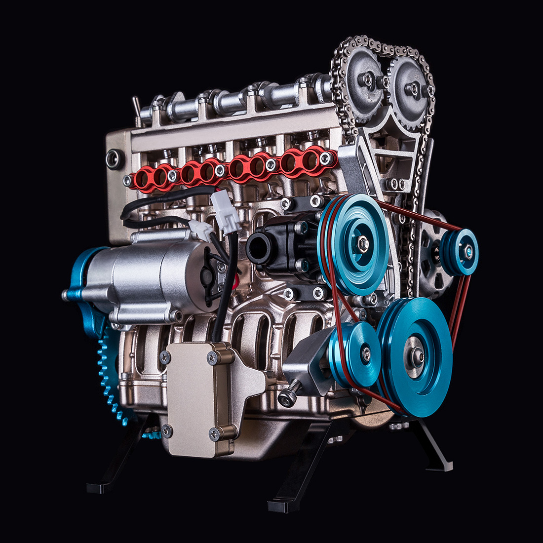 TECHING Metal Four-cylinder En - Rc Hobby Tech recension och pris