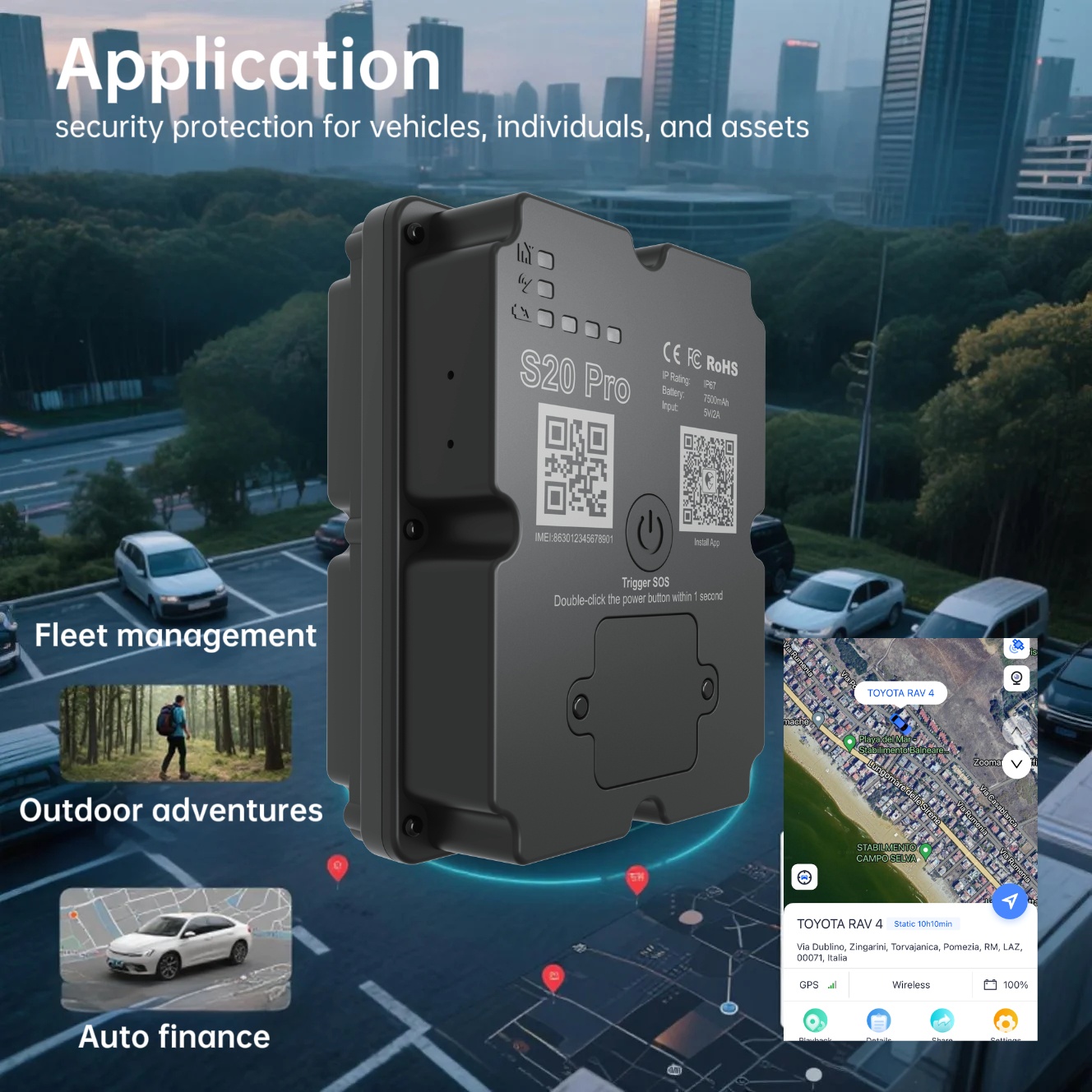 Wholesale Hidden 4G GPS Tracke - Rc Hobby Wholesale recension och pris