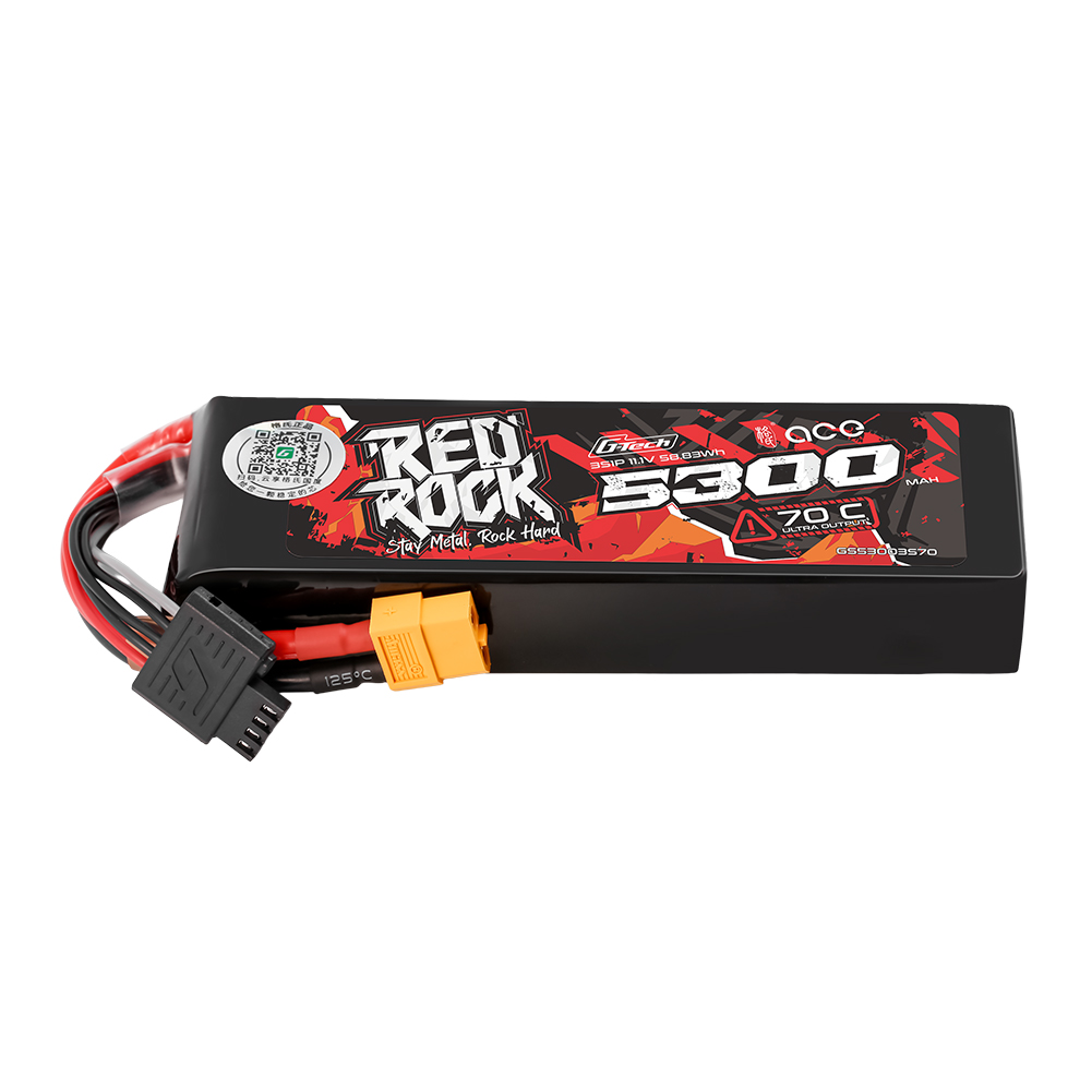 G-TECH ACE RedRock 5300mAh 70C - Rc Hobby Tech recension och pris