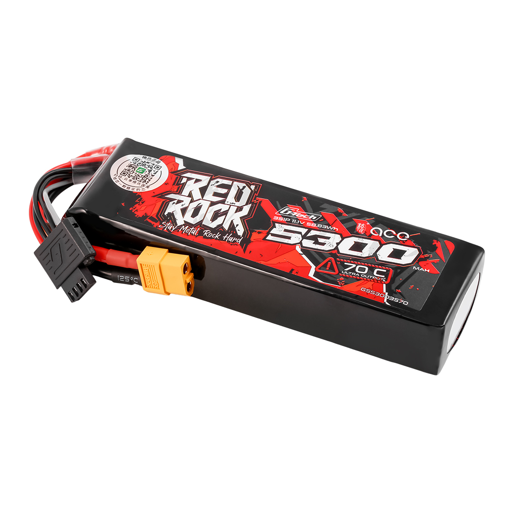 G-TECH ACE RedRock 5300mAh 70C - Rc Hobby Tech recension och pris