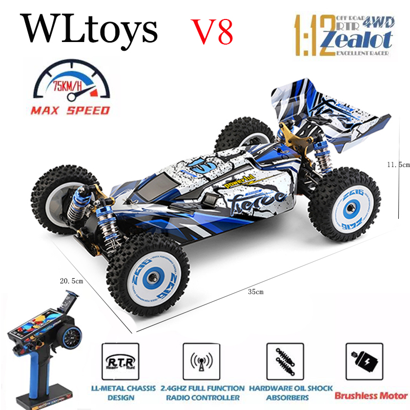 WLtoys 124017 124007 75KM/H  R - Rc Hobby France recension och pris