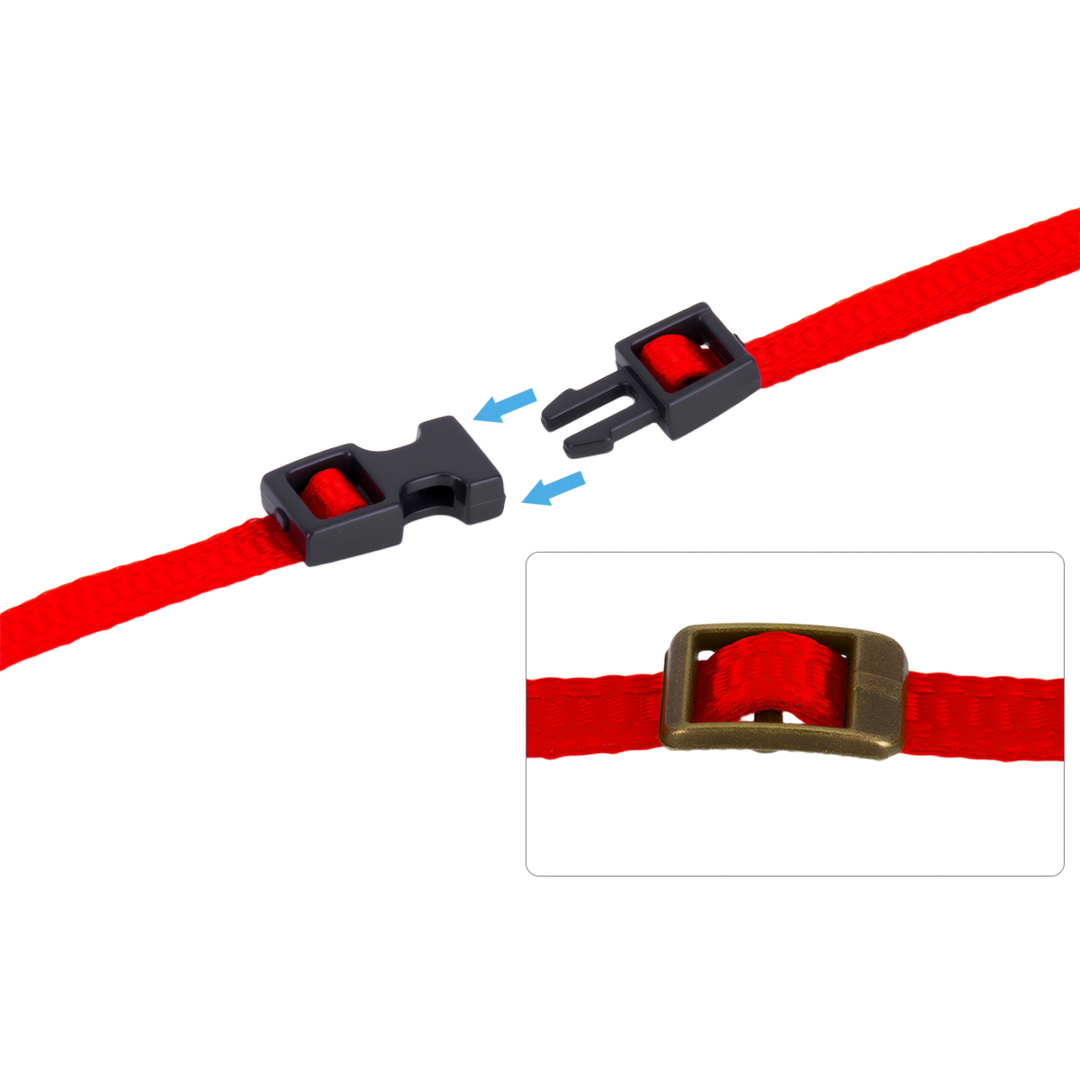 5Pcs Luggage Rope Roof Rack Ti - Rc Crawler 4X4 recension och pris