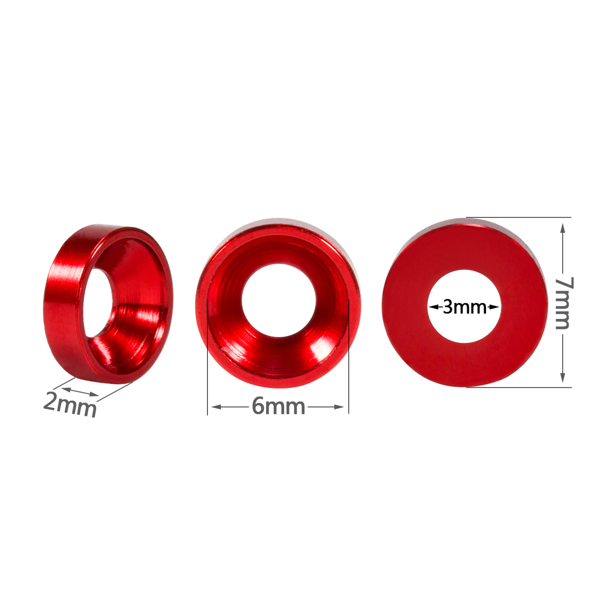 Aluminum Alloy M3 Anodized Cou - Rc Crawler 4X4 recension och pris