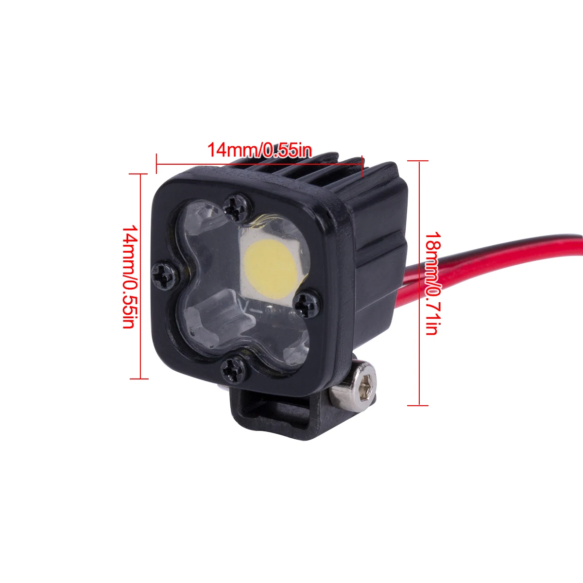 RC Car Square Bright LED Top L - Rc Hobby France recension och pris