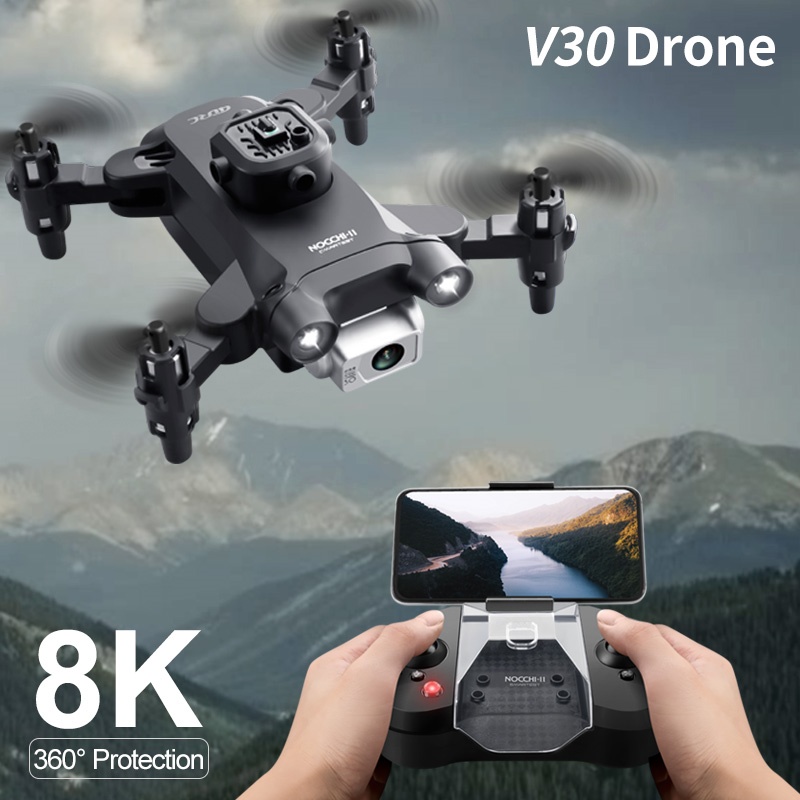 Mini V30 WiFi FPV Drone With 4 - Rc Hobby Wholesale recension och pris